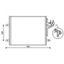 Condensatore climatizzatore per FORD KUGA I 2008-2012, OEM 1522067, nuovo