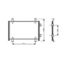 Condensatore climatizzatore per FIAT DUCATO II fase 2 2002-2006, OEM 1340166080, nuovo