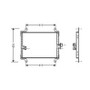 Condensatore climatizzatore per FIAT DUCATO II fase 2 2002-2006, OEM 13128570, nuovo