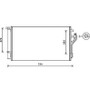 Condensatore climatizzatore per HYUNDAI ix35 fase 1 2010-2013, OEM 976062Y500, nuovo