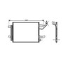 Condensatore climatizzatore per MITSUBISHI COLT 2004-2008, OEM A4548300070, nuovo