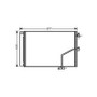 Condensatore climatizzatore per MERCEDES CLASSE C fase 1 2007-2011 (W204), OEM A2045000654, nuovo