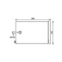 Condensatore climatizzatore per MERCEDES CLASSE C fase 1 2007-2011 (W204), OEM 995000354, nuovo
