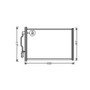 Condensatore climatizzatore per MERCEDES CLASSE S 2005-2009 (W221), OEM A2215001354, nuovo