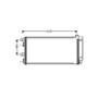 Condensatore climatizzatore per MINI ONE/COOPER R50/R53 2001-2004, OEM 64531490572, nuovo