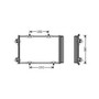 Condensatore climatizzatore per PEUGEOT 2008 I fase 1 2013-2016, OEM 6455HG, nuovo