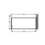 Condensatore climatizzatore per TOYOTA AURIS 2011-2012, OEM 8846047150, nuovo