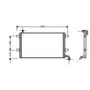 Condensatore climatizzatore per VOLKSWAGEN GOLF III 1991-1997, OEM 1H0820413, nuovo