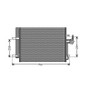 Condensatore climatizzatore per VOLVO V70 III fase 1 2007-2012, OEM 1481851, nuovo