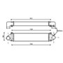Intercooler per FORD FOCUS II fase 2 2008-2011, OEM 1353523, nuovo