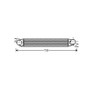 Intercooler per MINI ONE/COOPER R56 2006-2010, OEM 17512751277, nuovo