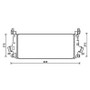 Intercooler per OPEL INSIGNIA I fase 1 2009-2013, OEM 13330387, nuovo