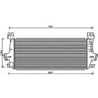 Intercooler per OPEL ASTRA J 2010-2012, OEM 13311080, nuovo
