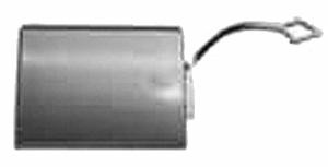 XLPT Copri Gancio Traino Lusso – Diametro 50 Mm In Gomma Con Collare Antifurto – Prodotto Francese - 2