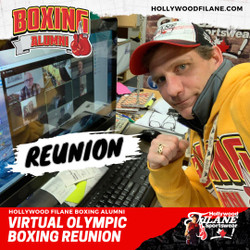 First ever Hollywood Filane Boxing Alumni Olympic virtual reunion 