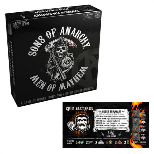 SONS OF ANARCHY MEN OF MAYHEM Board Game