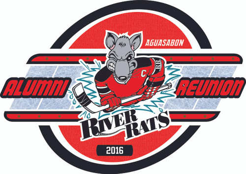 Aguasabon River Rats Hockey Alumni Reunion T-shirt