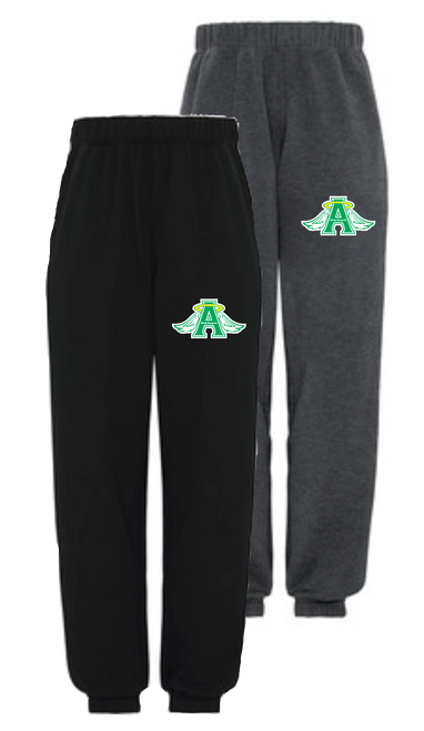 Holy Angels embroidered fleece jogger pant