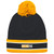 Pittsburgh Penguins CCM Black Oversized Cuffed Knit Hat