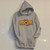 Hockey Mom Hoodie with tackle twill embroidered design