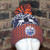 Edmonton Oilers adidas NHL Snowflake Player Cuffed Pom Toque knit hat