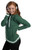 Ladies Ivy League Funnel Neck Pullover Style