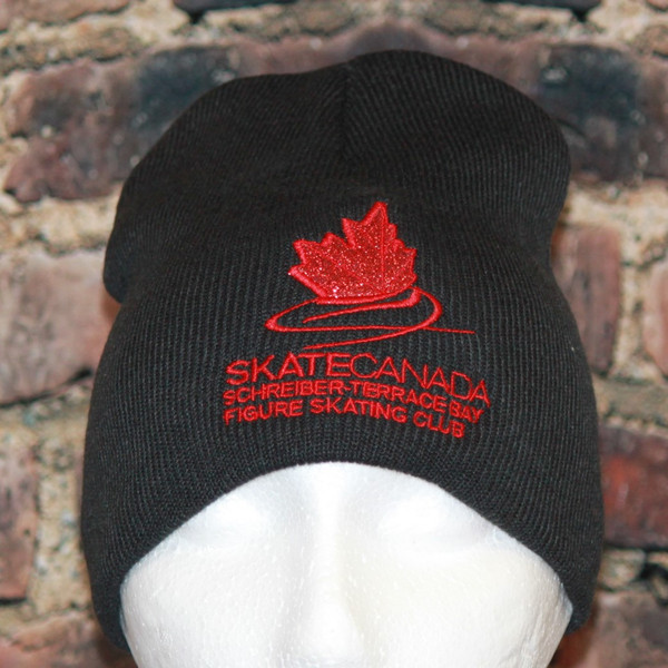 Schreiber Terrace Bay Figure Skating Club Beanie Toque with glitter 