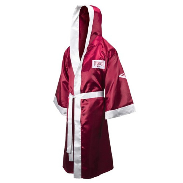 Personalized Everlast Boxing Full Length Robe with hood Custom ...