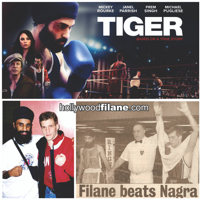 The Tiger Movie - Domenic Filane Fgiliomeni is the REAL Canadian Boxing Champion in the Pardeep Nagra story