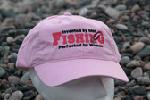 Fishing Perfected by Women Hat-pink