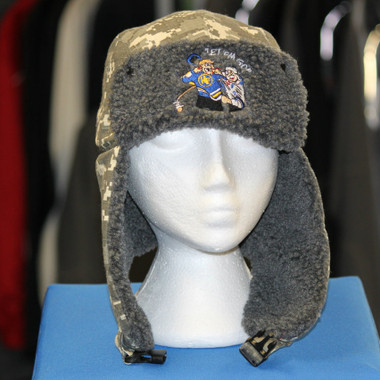 Russian style Hockey Fighter Let em' Go Camo hat - Hollywood Filane