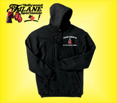 Hooded Sweatshirt with custom boxing logo embroidery