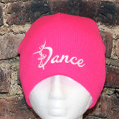 Dance Hot PINK Beanie knit skull cap Toque 