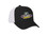 Filane's Falcons Hockey Logo - Black with white mesh snap back cap