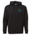 Black hoodie with Embroidered full colour logo on left chest