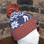 Edmonton Oilers adidas NHL Snowflake Player Cuffed Pom Toque knit hat