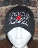 Making weight - Boxing MMA Mixed Martial arts knit skull beanie toque