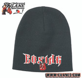 Boxing Glove Logo on Toque Knit Beanie