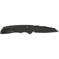 Hogue Deka 3.25" Wharncliffe Black Polymer Black