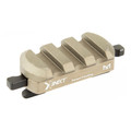 KDG Kinect M-LOK 3-Slot Picatinny Rail - Brown