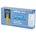 PPU 7.62X54R Soft Point 150 Grain Ammunition - 20 Rounds per Box, 200 Rounds per Case