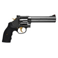 Smith & Wesson 686-6 .357 Magnum 6" Barrel 6-Round Black Chrome/Gold