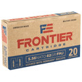FRONTIER 5.56 NATO 62 Grain FMJ Ammunition - 20 Rounds/500 Rounds Box