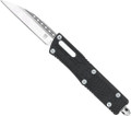 Black 2.5" Wharncliffe CobraTec Small Sidewinder OTF Knife