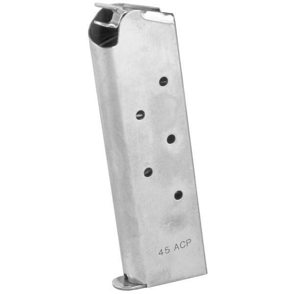 Colt Government/Gold Cup/Combat Commander Double Eagle .45 Stainless 7-Round Mag
