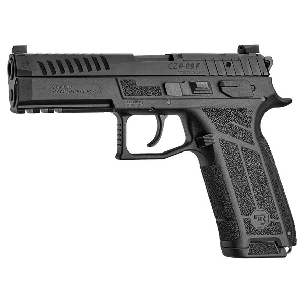 CZ P-09F Nocturne 9mm 10-Round Black