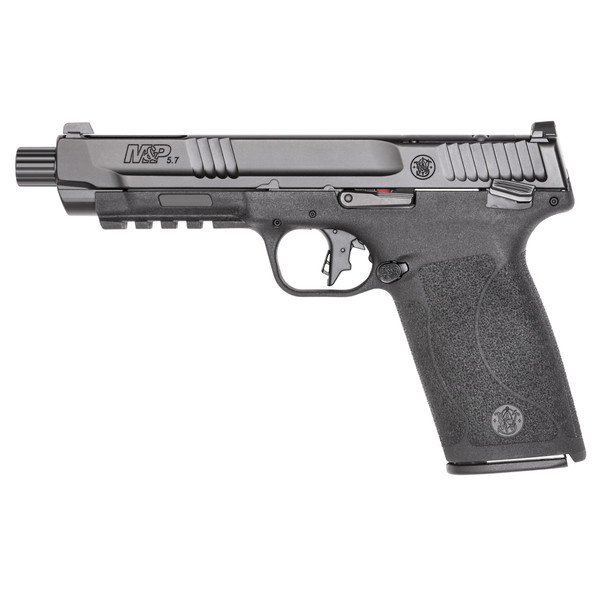 S&W M&P 5.7X28 Optics Ready Threaded Barrel 22-Round Black