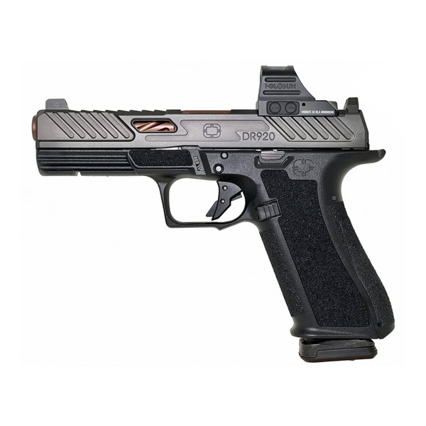 Shadow Systems MR920 9mm 4" Barrel with Holographic Sight, Black