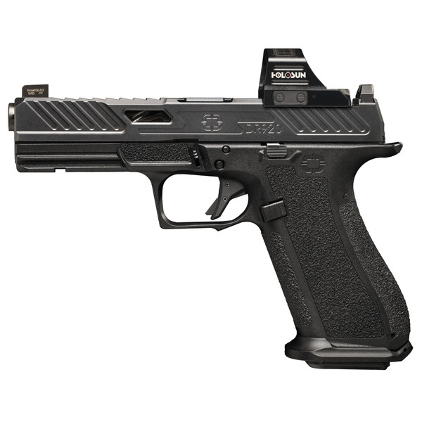 SHDW EL DR920P 9MM 4.8" Compensated Pistol with 507C Bronze Finish