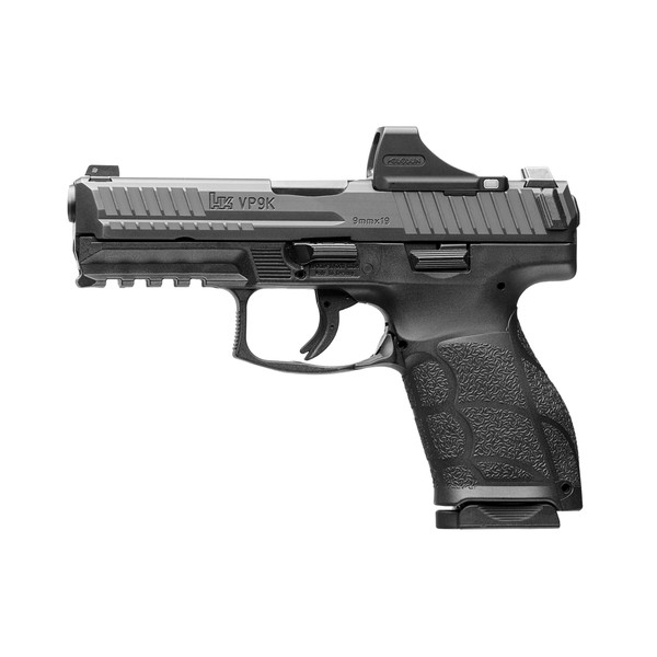 HK VP9A1 K 9MM Pistol with 4.09" Barrel and 15-Round Capacity, HOLO SCS